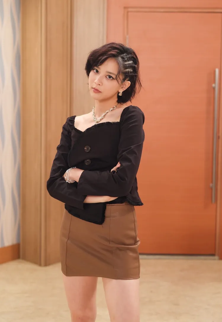 蔡祥常演富家女。民視提供