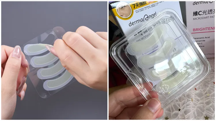 DermaAngel護妍天使A醇微晶緊緻撫紋貼，4片／690元。品牌提供、張家玲攝