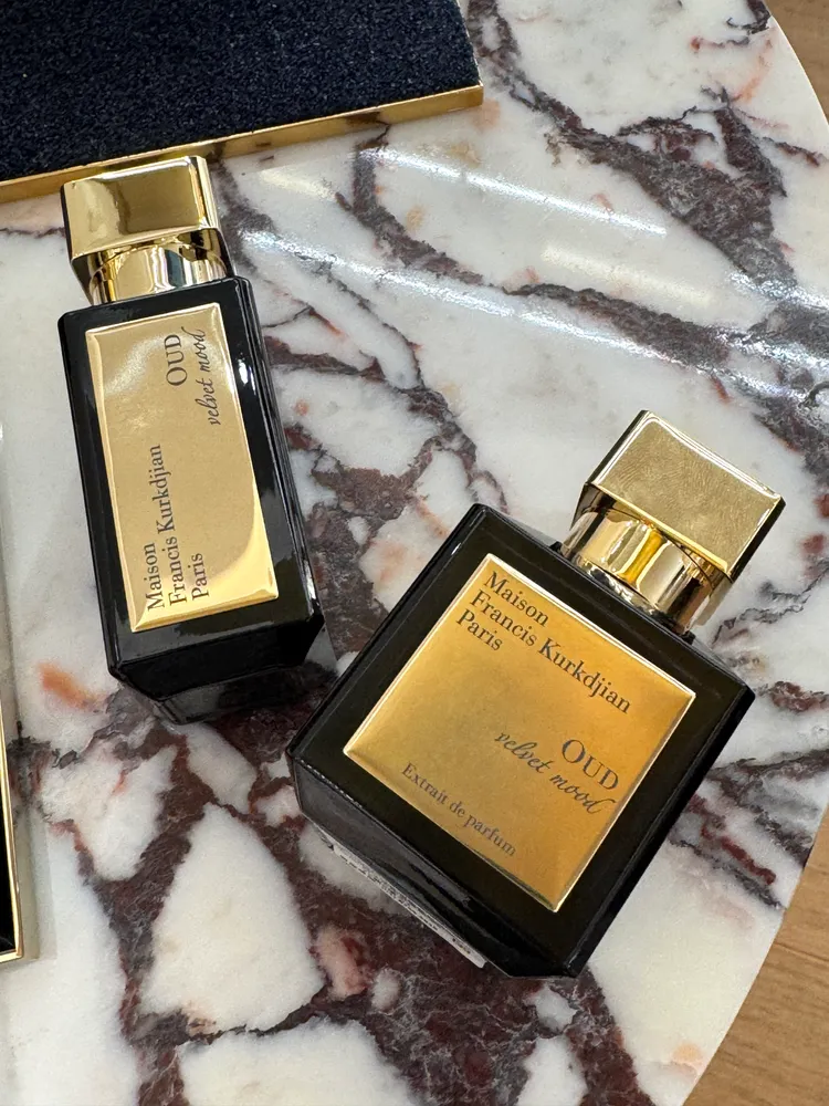 MFK OUD velvet mood絲絨沙幕香精，35ml／9400元、70ml／1萬4500元。張家玲攝