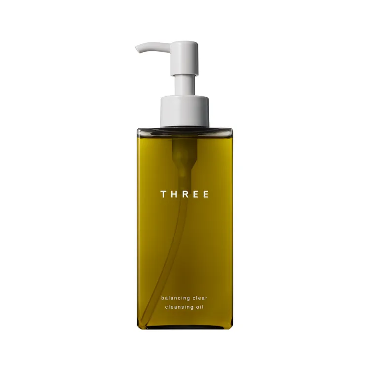 THREE平衡淨化潔膚油，185ml／1500元。品牌提供 