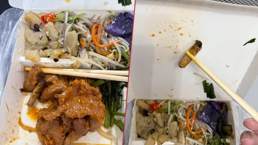 便當菜內藏煙蒂...網友PO文炸鍋　台南衛生局出手稽查