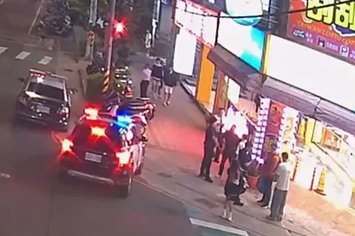 怪客闖中壢補習班潑水！　教職員阻離去爆拉扯推擠