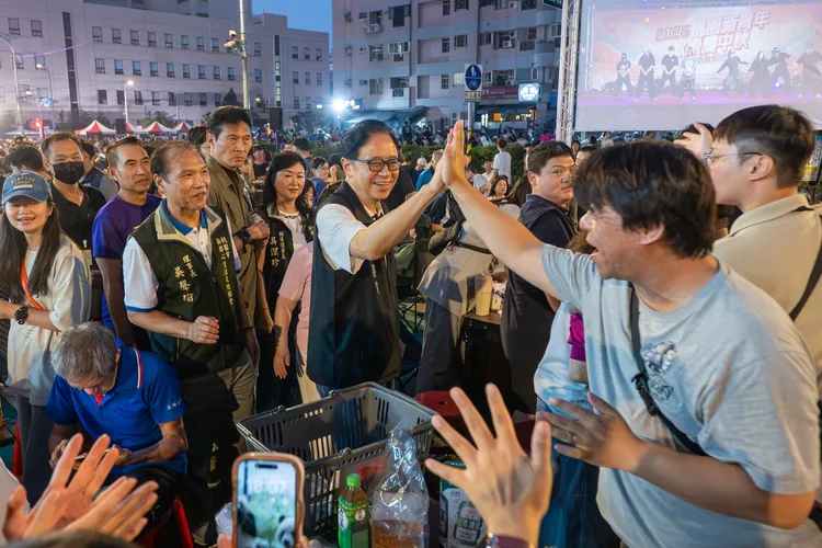 張善政到場。桃園市府提供