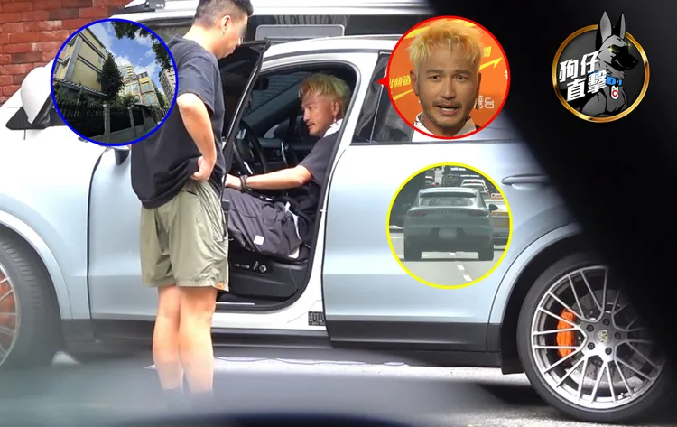 KID以443萬元的Porsche Cayenne Coupe代步。特勤中心攝