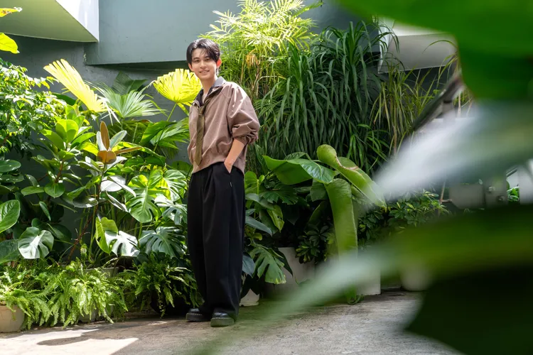 林暉閔私下也有社恐的一面。大愛提供