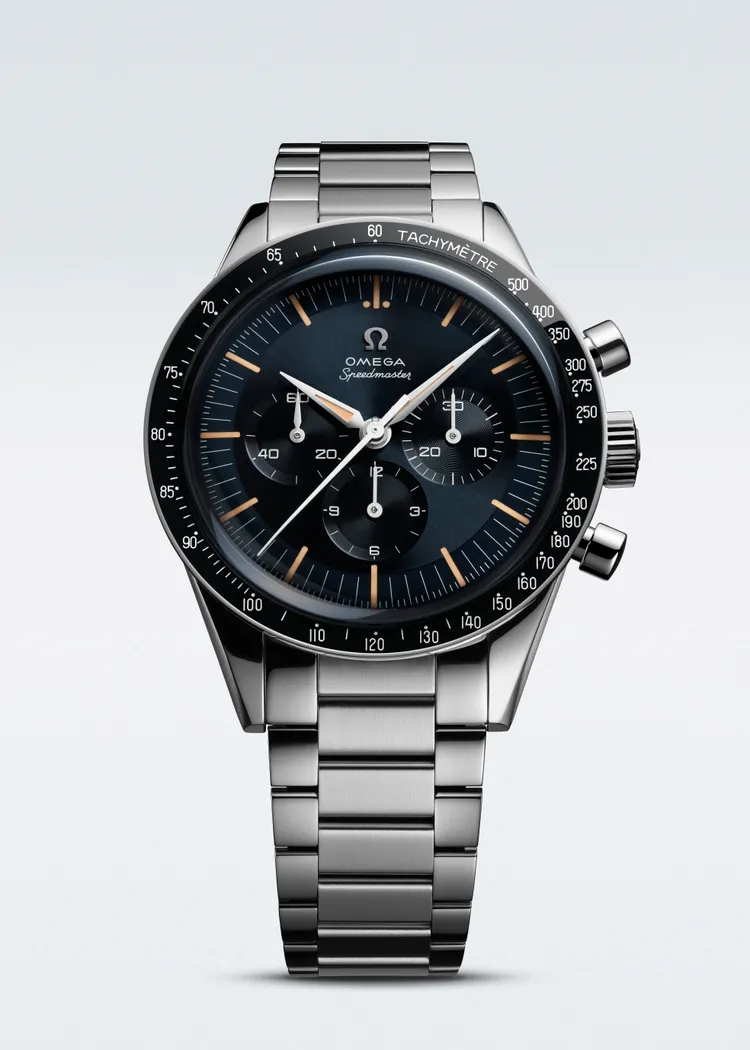OMEGA超霸系列First OMEGA in Space，26萬8000元。品牌提供
