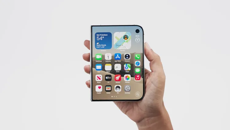 iPhone Duo未搭載Face ID，改以整合在側邊按鈕的Touch ID進行指紋辨識。Apple
