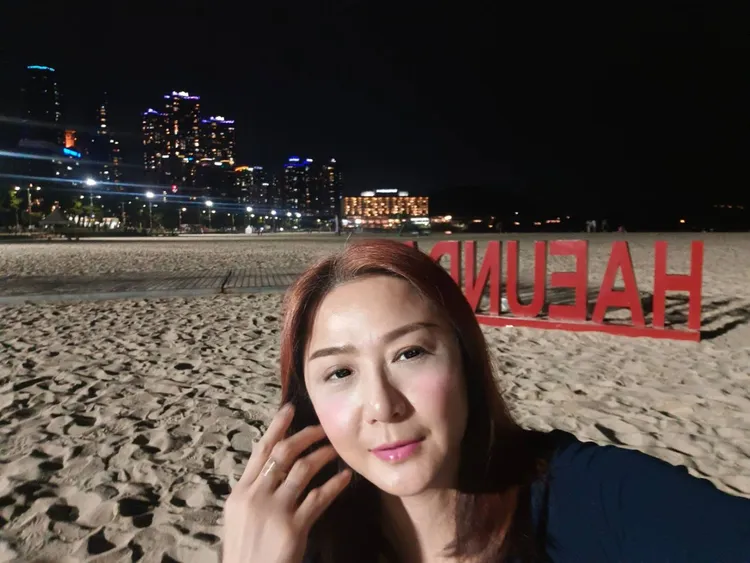 林鳳英差點把先夫結婚戒遺失在釜山。林鳳英提供