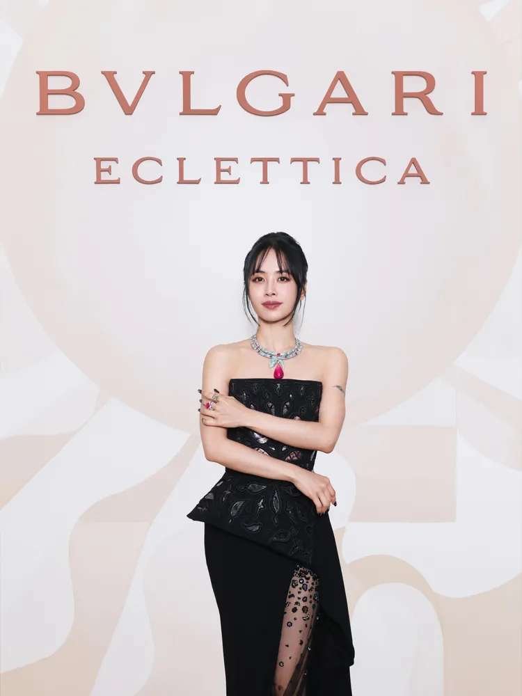 蔡依林在上海出席寶格麗Eclettica頂級珠寶晚宴。翻攝蔡依林IG