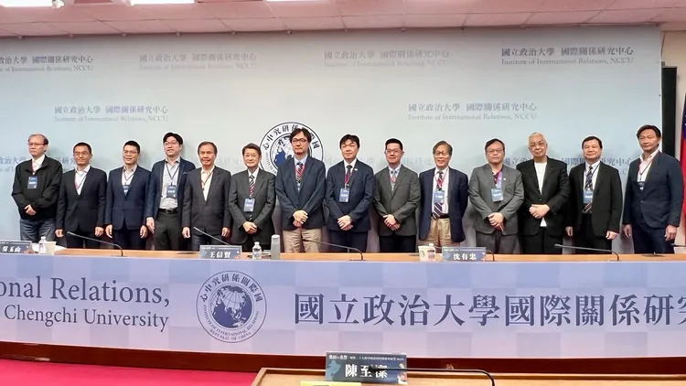 陸委會副主委沈有忠今（18）日出席政治大學國關中心「鞏固與重塑：解析二十大後中國發展的動態與展望」研討會。陸委會提供