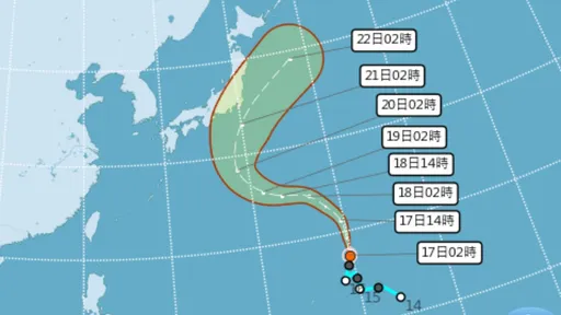 杜鵑恐變中颱！路徑將大迴轉　週日飛日本要注意