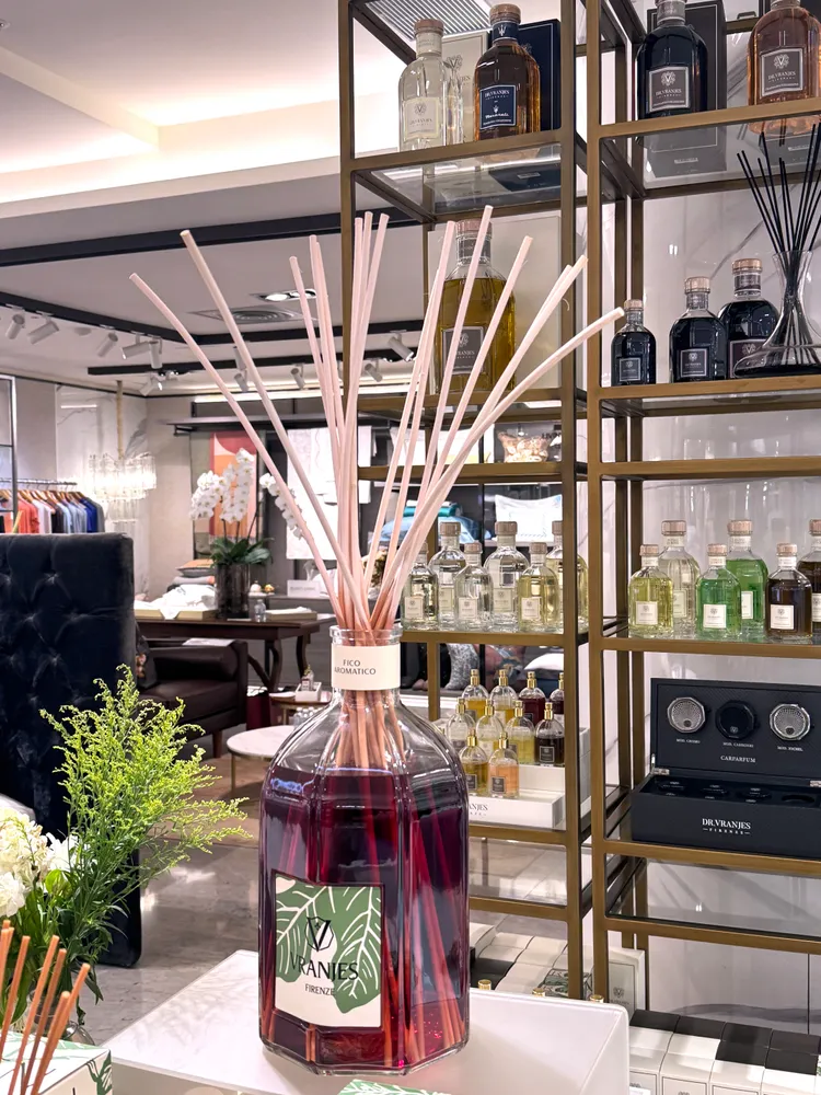 義大利香氛品牌Vranjes Firenze推出全新「嫣紅無花果」，由寬庭美學總代理引進台灣。張家玲攝
