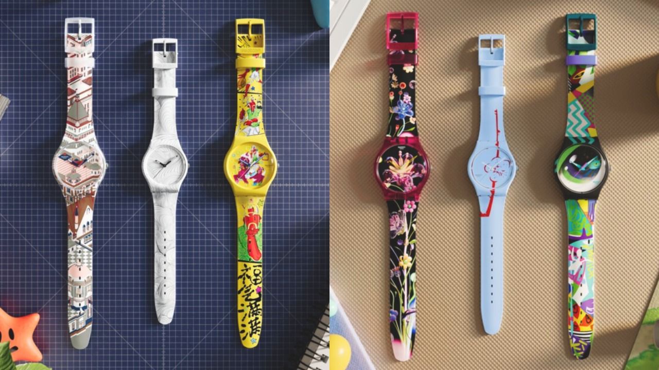 本周新錶|Swatch把腕錶變藝術畫布 上海外灘地標縮小戴上手