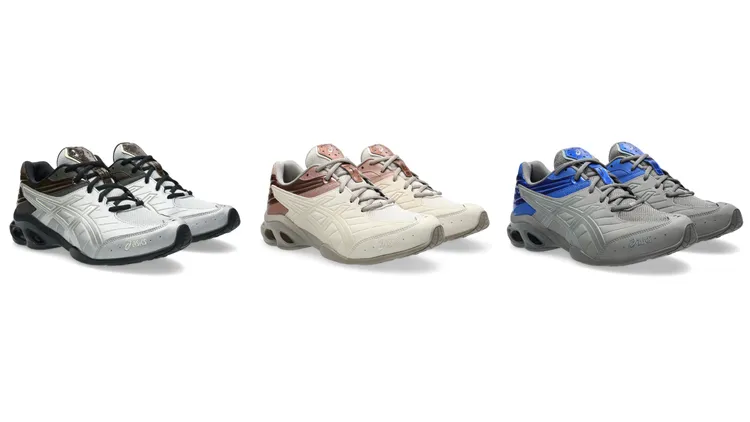 ASICS GEL-KINETIC FR，各4980元。品牌提供