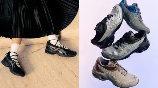 ASICS推芭蕾運動鞋！綁帶設計美翻　金屬科幻跑鞋齊登場
