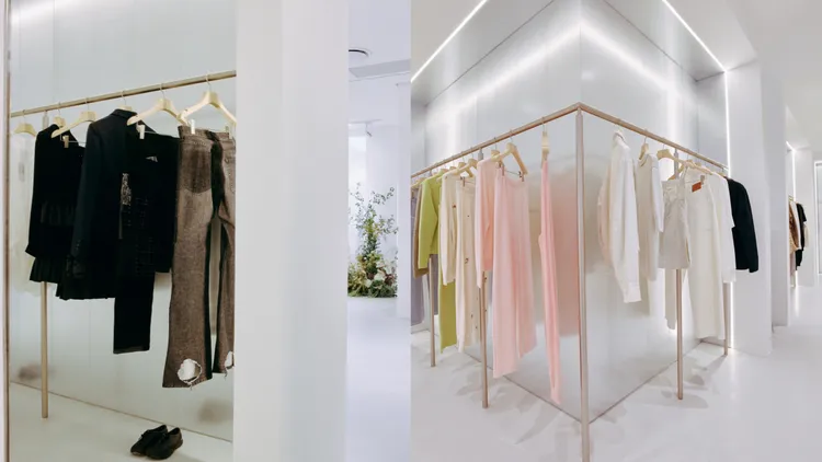 店內展出Barrie 2026秋冬系列。品牌提供