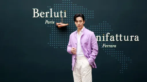 李俊昊連「丁香紫」都能駕馭　攜手Berluti義大利探訪品牌根源