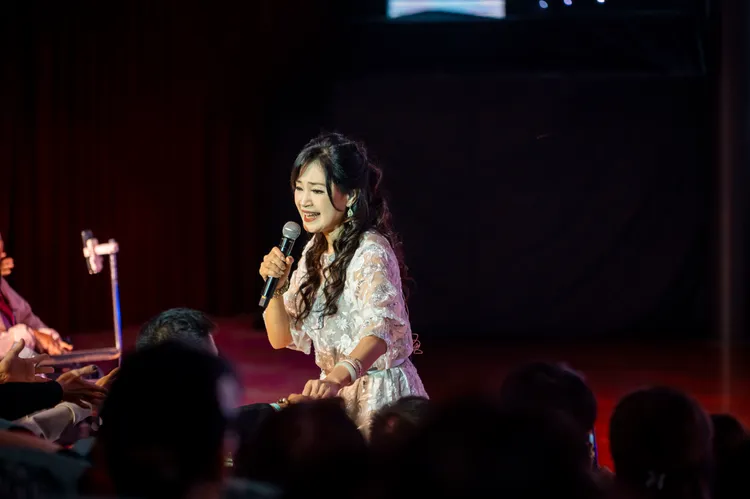 方季惟美聲再現郵輪。麗星郵輪提供