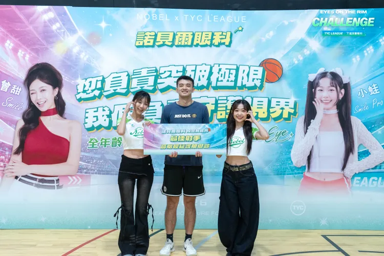 曾甜（左）、小蛙（右）。TYC LEAGUE 企業聯盟提供