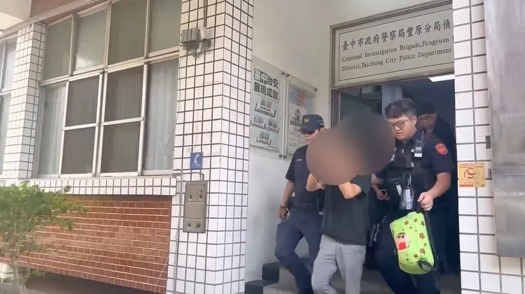 3名嫌犯在台中犯案後搭霸王車離開，最後在彰化落網。民眾提供