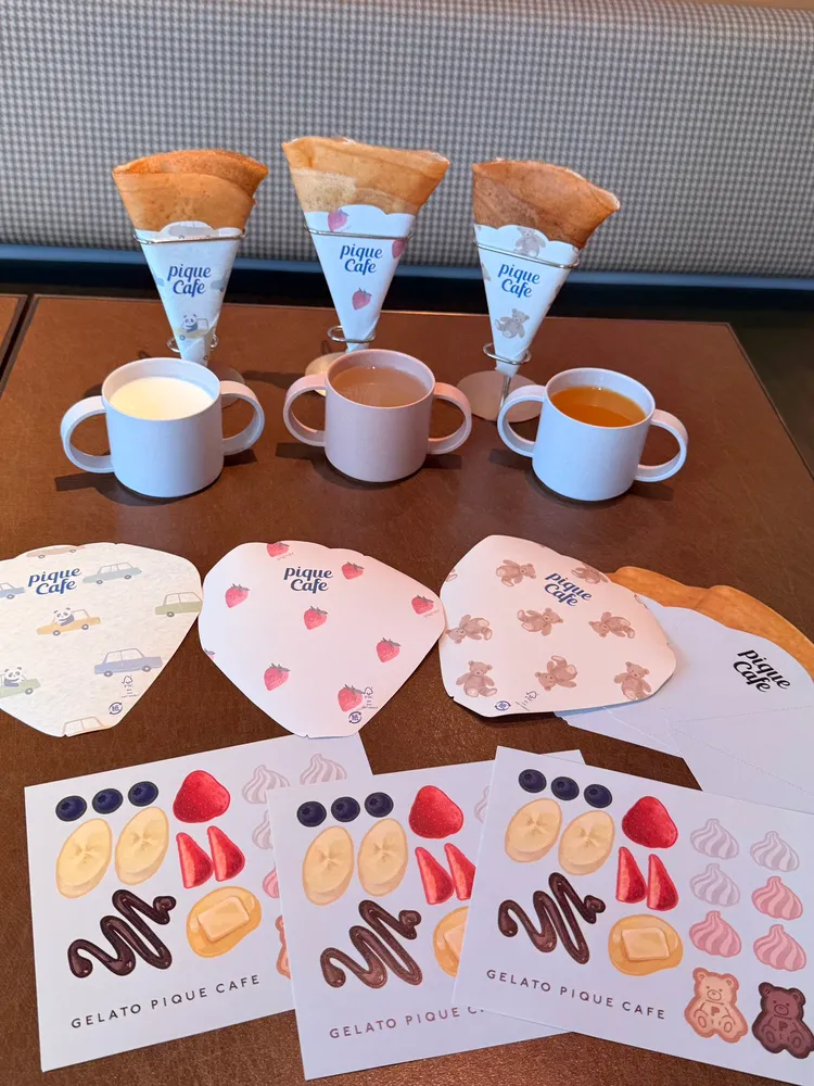 gelato pique cafe此次更全台首度推出「兒童餐」，將招牌可麗餅化身為適合小朋友享用的迷你尺寸。陳揚盛攝
