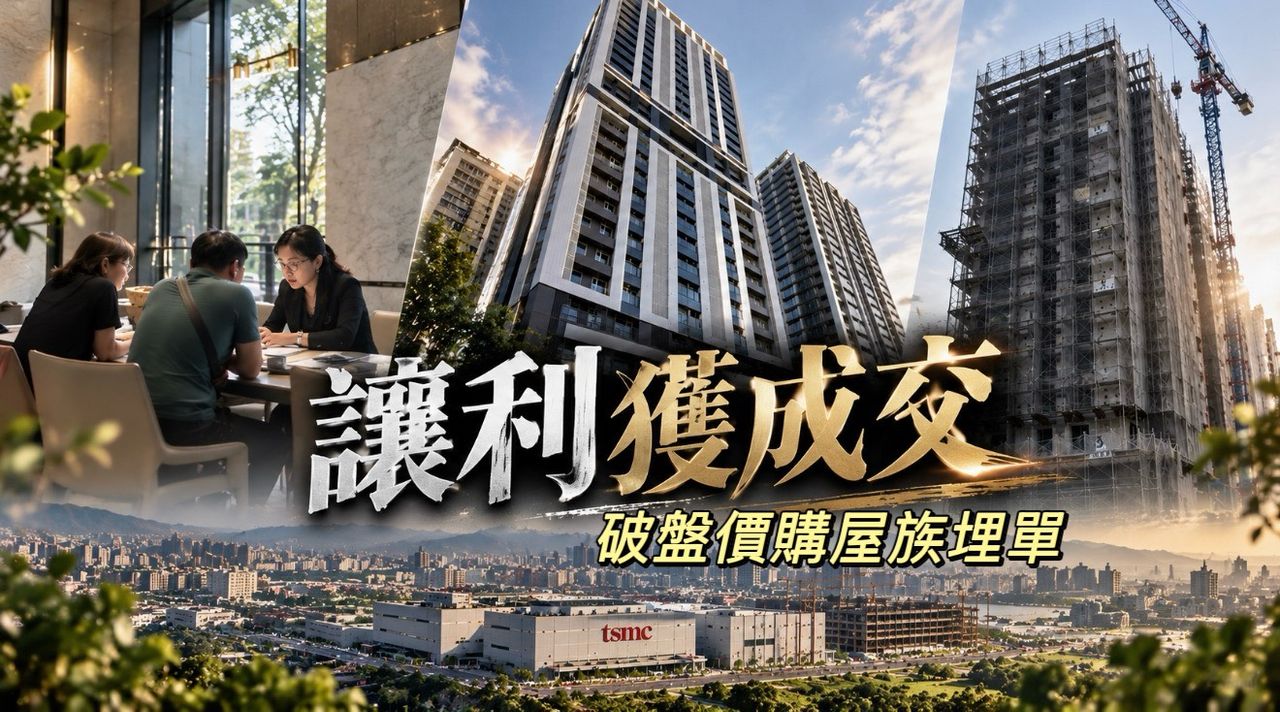 市場冰封它獨賣 高雄建商讓利潮亞灣、文化中心與鳳山破盤價掀搶購