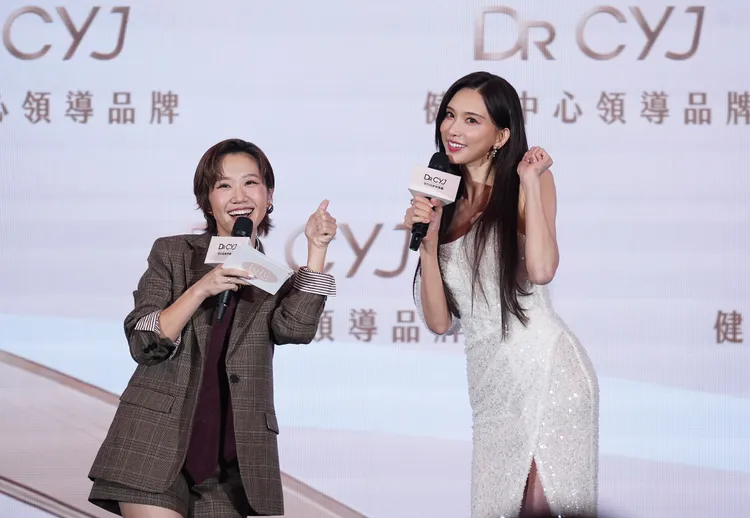 林志玲和Lulu互動。彭欣偉攝