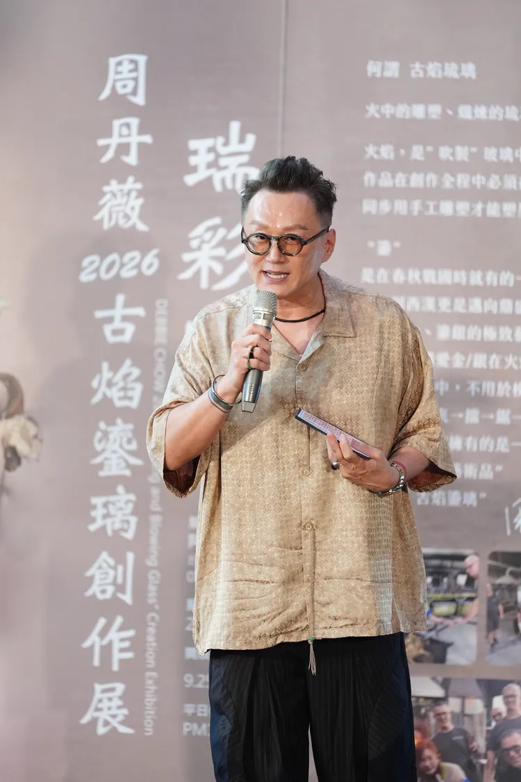 何篤霖酸說節目稱不下去可以打電話給他，考慮漲價。彭欣偉攝