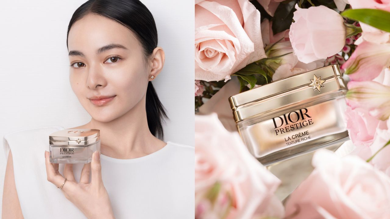 Dior把長壽科研裝進乳霜裡! 「玫瑰胜肽乳霜」打造緊緻花瓣肌