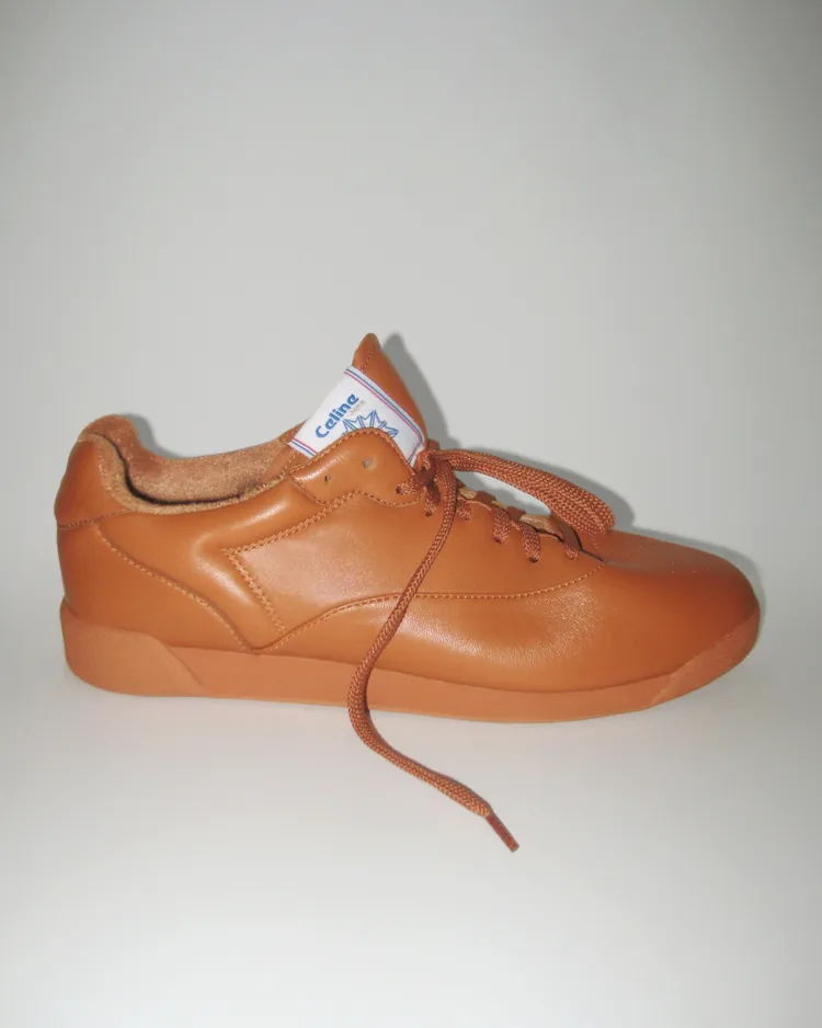 Celine/Reebok Freestyle Lo運動鞋。品牌提供
