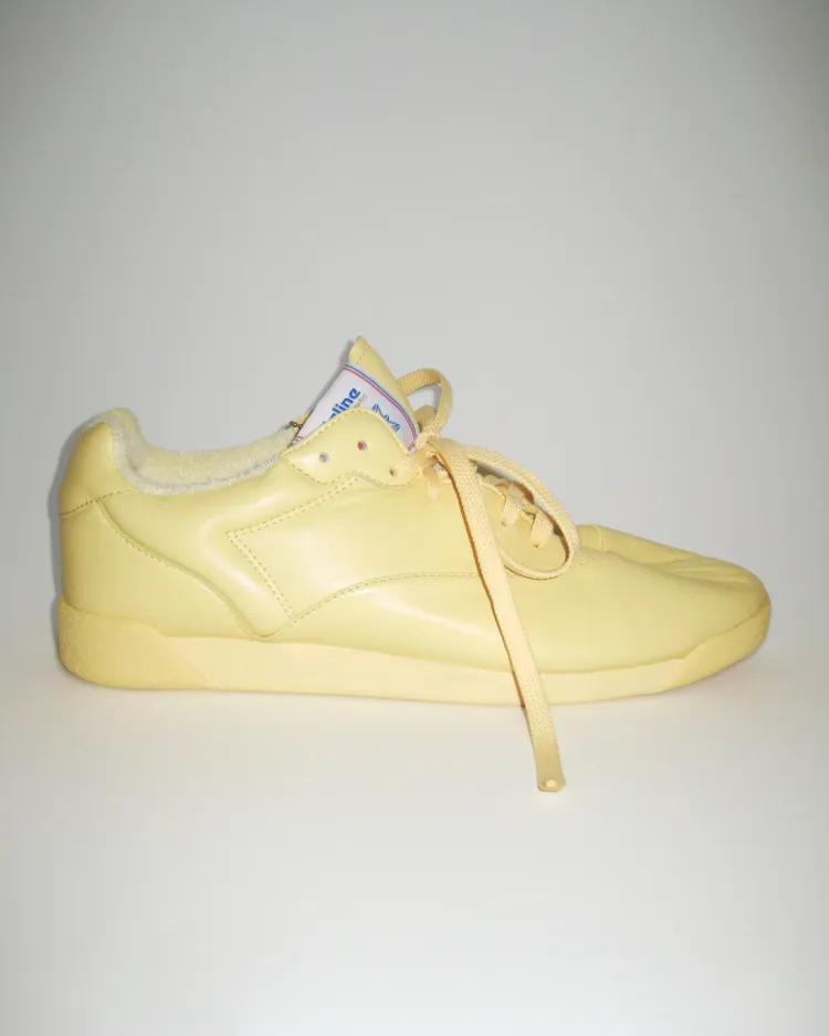 Celine/Reebok Freestyle Lo運動鞋。品牌提供