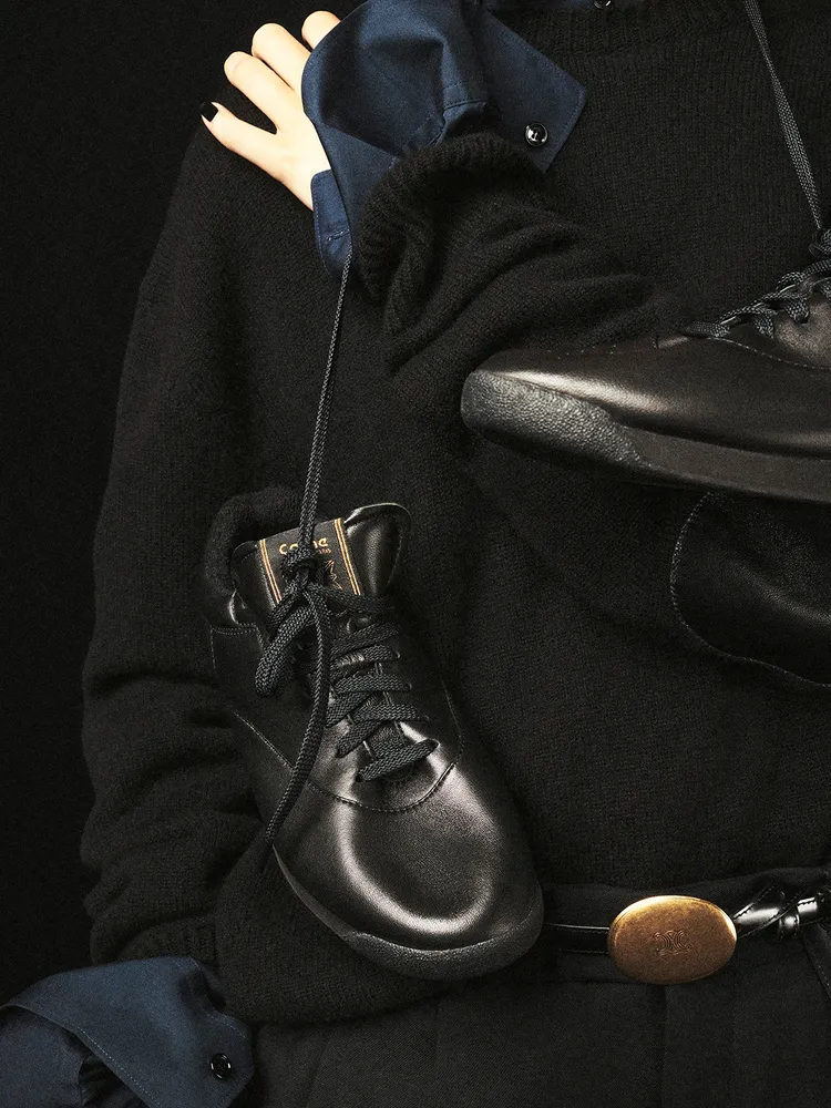 Celine/Reebok Freestyle Lo運動鞋。品牌提供