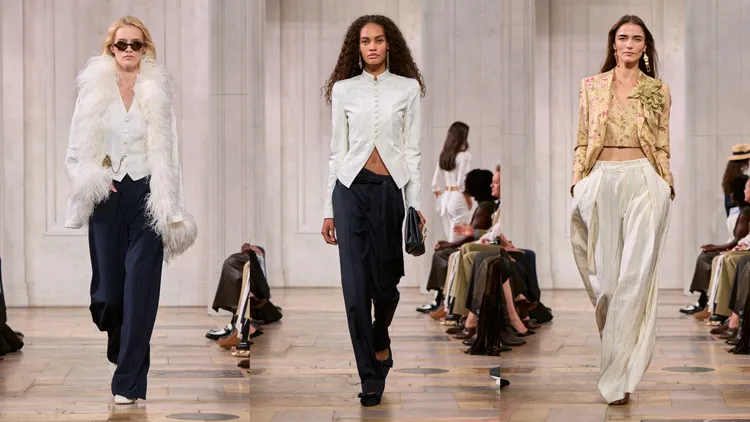 RALPH LAUREN 2027春季女裝系列。品牌提供