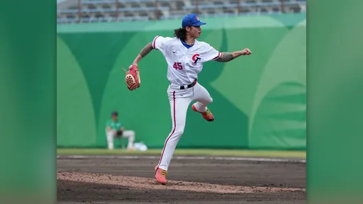 林昱珉一夫當關8局10 K無失分　中華隊擊敗中國奪亞運棒球銅牌