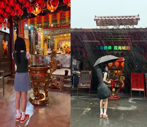 李千娜因《世紀血案》丟工作！壓力大到一直哭　冒雨現身通靈宮廟照片曝光　