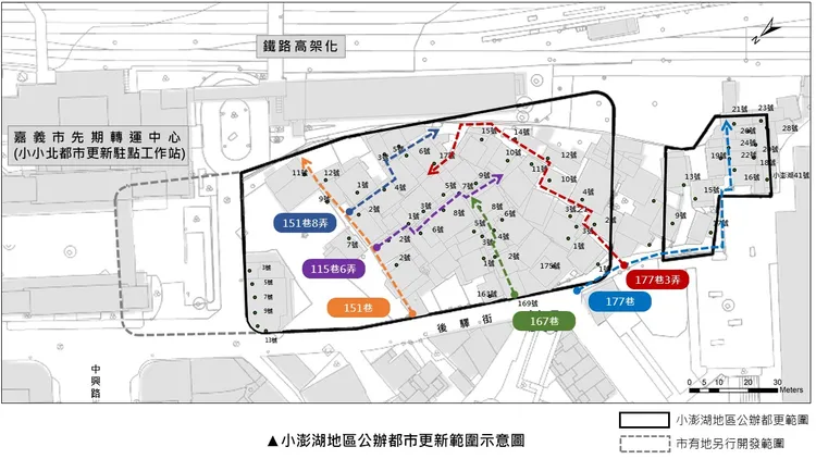 區域範圍圖。嘉義市政府提供