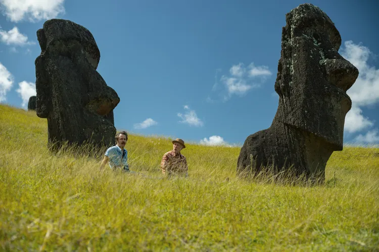 《Wild Horse Nine》到復活島取景。圖片來源：Venice Film Festival