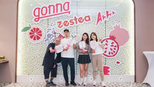 匹克球打完喝康普茶！gonnaEAT攜ZESTEA跨界Ahhh