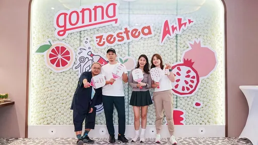 匹克球打完喝康普茶！gonnaEAT攜ZESTEA跨界Ahhh