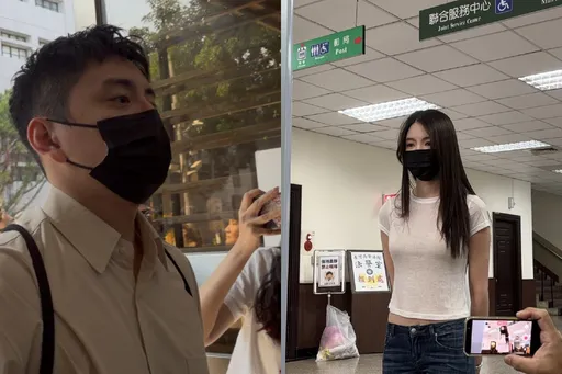王大陸找黑白兩道查個資討錢！女友闕沐軒亮麗出庭　
