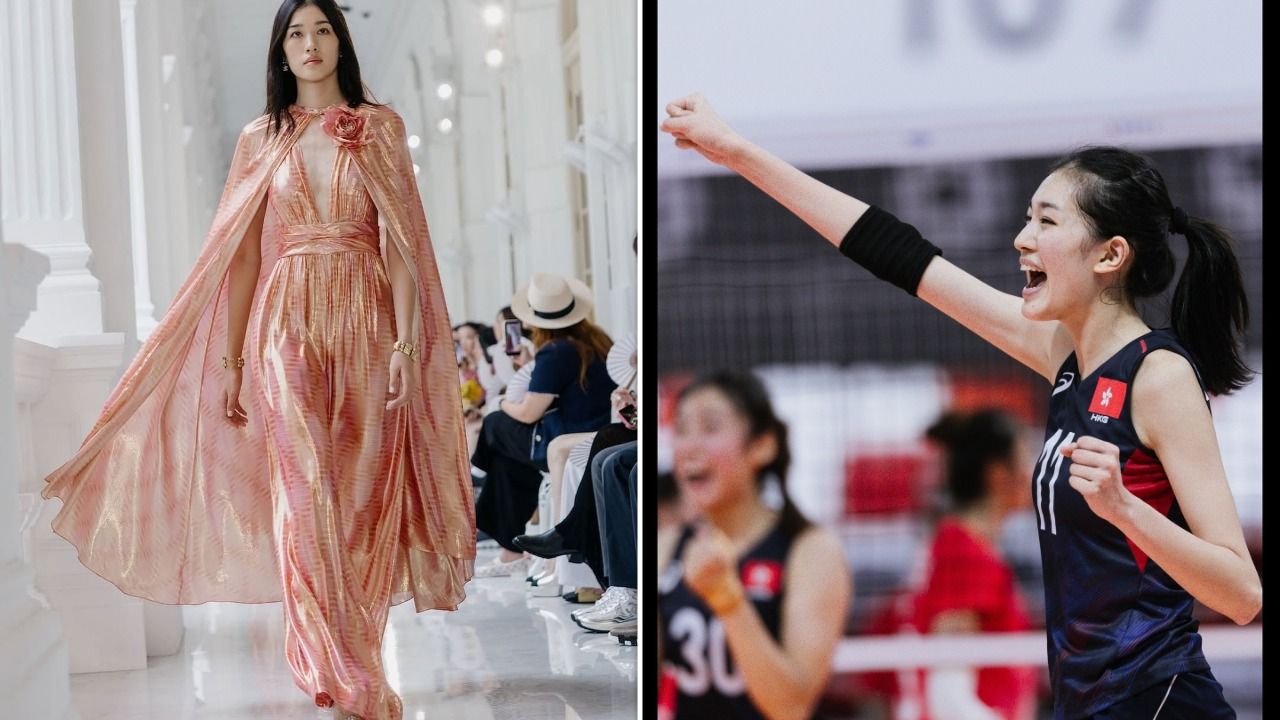 亞運賽場驚見CHANEL名模!180公分香港女排國手超吸睛 竟然還是學霸