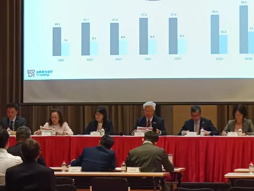 台新新光金控H1大賺438億元年增329%　總座：有信心下次配息比今年好