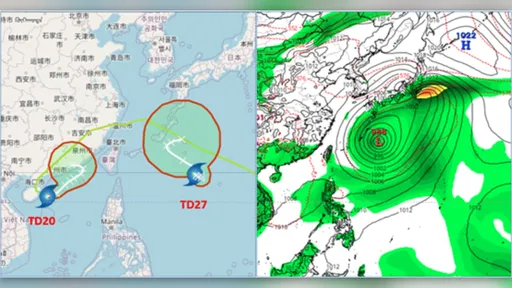 今起季風槽活躍　2熱帶低壓恐接力成颱！慎防致災雨