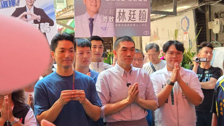 謝國樑表示，他有信心今年11月28日會跟萬安市長一起連任。葉先鵬攝