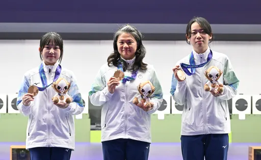 亞運射擊再添獎牌！25公尺手槍女子團體摘銅
