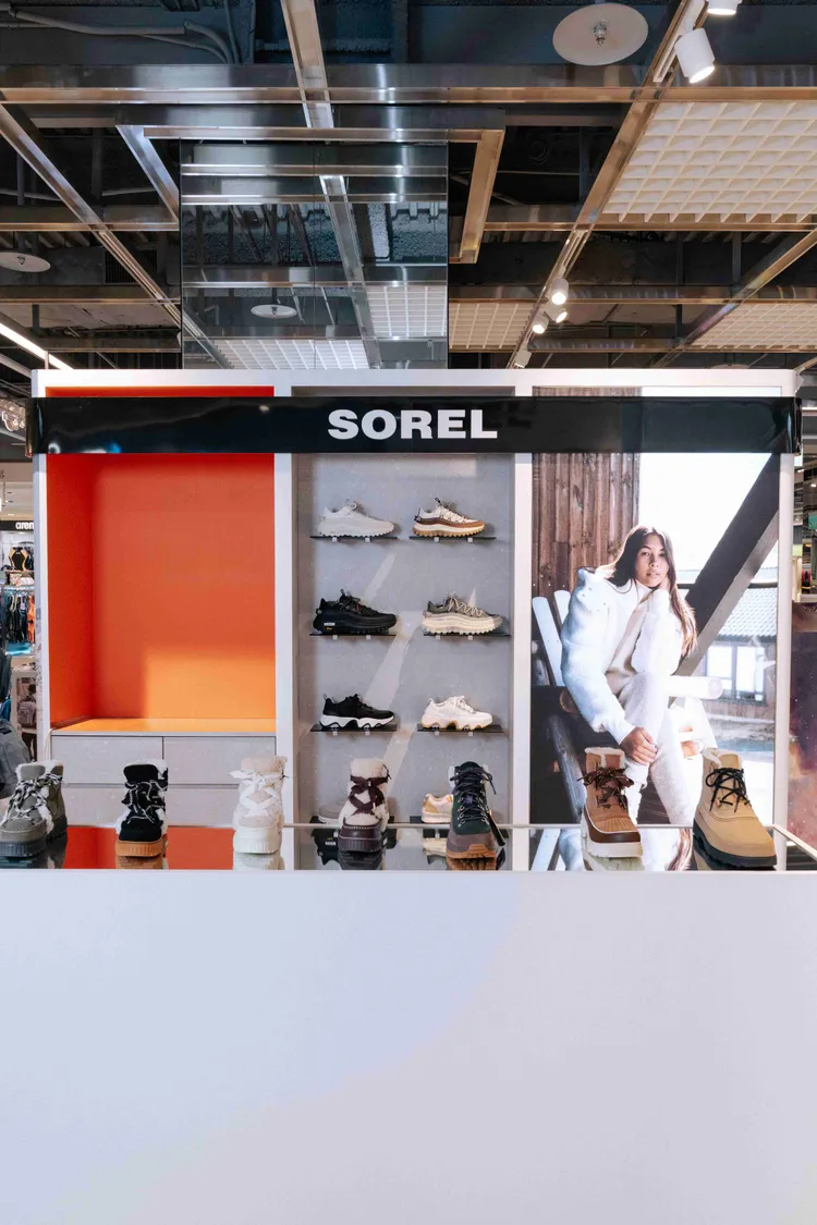 SOREL快閃店帶來多款秋冬焦點鞋履。品牌提供