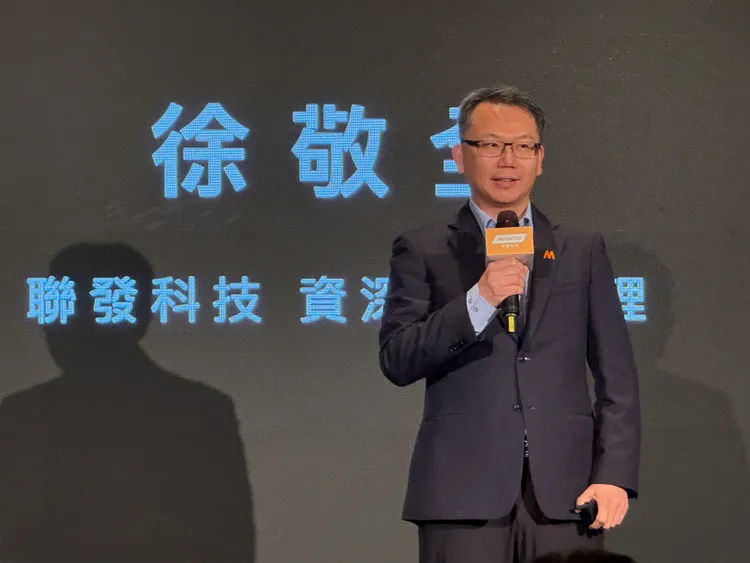 聯發科資深副總經理徐敬全。呂承哲攝
