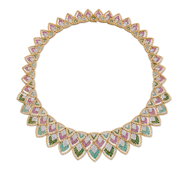 Il Giardino di Buccellati「Sadar」項鍊以為題。品牌提供