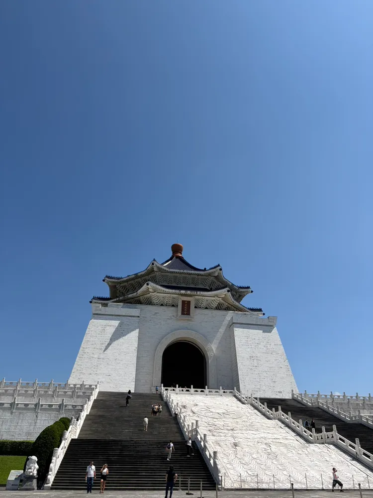 中正紀念堂周邊無異狀。江孟謙攝