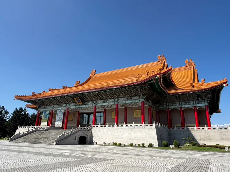 國家兩廳院周邊一切正常。江孟謙攝